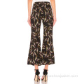High QWuality Golden Leaves Long Pants for Women